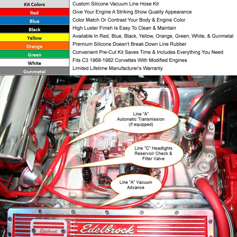 1969 camaro headlight vacuum line check valve filter car truck