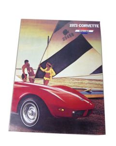 1973 Corvette Standard And Optional Features Sales Brochure	