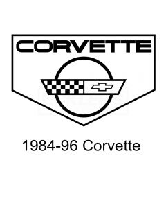 Legendary Auto Interiors Ltd  Rubber Floor Mats, With C4 Logo| 25-13662 Corvette 1984-1996