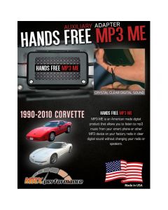 1997-2004 Corvette MP3 Hidden Hands Free Auxiliary Adapter	