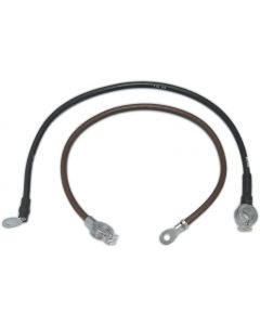 1966-1967 Corvette Spring Ring Battery Cables Big Block For Cars Without Air Conditioning	