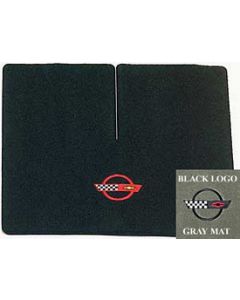 1991-1996 Corvette Coupe Lloyd Mats Cargo Mat With Embroidered C4 Logo	