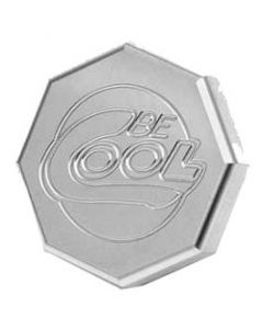 1955-1989 Corvette Be Cool Radiator Cap Octagon With Natural Finish	