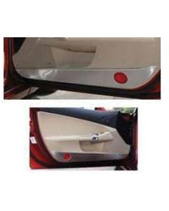 2005-2013 Corvette American Car Craft Lower Inner Door Panel Guards Brushed Stainless Steel	