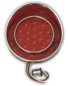 1968-1973 Corvette United Pacific LED Taillight Red	