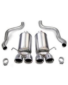 2009-2013 Corvette Corsa Exhaust System With Pro-Series 3-1/2" Quad Tips Xtreme	