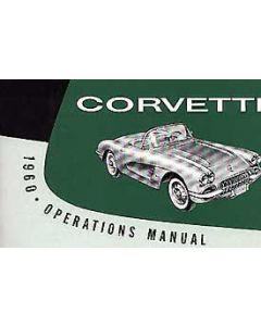 1960 Corvette Owners Manual	