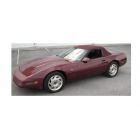 1993 Convertible Cloth Top, Dark Ruby Red, Soft Window