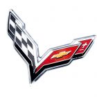 Corvette C7 Rear Illuminated Emblem Badge,Single Intensity, 2014-2018