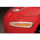 2005-2013 Corvette Side Marker Light Bezels Chrome	