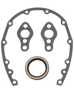 1955-1991 Corvette Edelbrock 6997 Small Block Chevy Timing Cover Gasket & Oil Seal Kit	