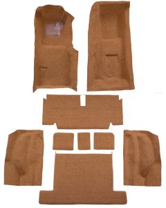 1971-1975 Corvette Coupe Complete Carpet, Molded w/ Mass Backing 4spd Trans | Loop Material