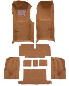 1971-1972 Corvette Roadster Complete Carpet, Molded w/ Mass Backing Auto Trans | Loop Material