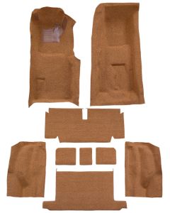 1971-1972 Corvette Roadster Complete Carpet, Molded 4spd Trans | Loop Material