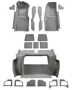 1979 Corvette Complete Carpet, Molded w/ Mass Backing | Cutpile Material