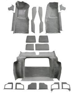 1980 Corvette Complete Carpet, Molded w/ Mass Backing | Cutpile Material
