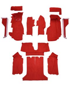1984-1987 Corvette Coupe Complete Carpet, Molded | Cutpile Material