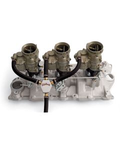 Edelbrock 1281 Fuel Block Kit; Triple Feed 1286 Mini Block
