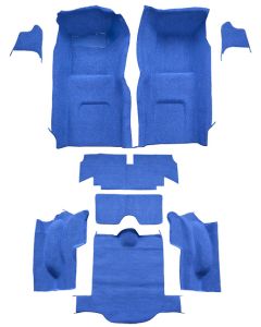 1966 Corvette Coupe Complete Carpet, Molded w/ Mass Backing | Loop Material