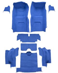 1965-1966 Corvette Roadster Complete Carpet, Molded w/ Mass Backing | Loop Material