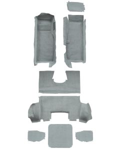 1997-2004 Corvette Coupe Complete Carpet, Molded | Truvette Material