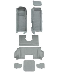 1998-2000 Corvette Convertible Complete Carpet, Molded | Cutpile Material