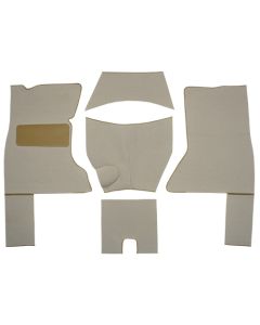 1953-1955 Corvette Complete Carpet, Cut & Sewn | Grospoint Material