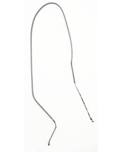 1967 Corvette Brake Line Front To Rear With Power Brakes Steel	