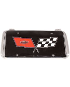 1991-1996 Corvette License Plate Housing Bubble Front Clear	