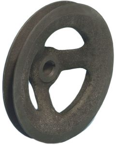 Pwr Strng Pmp Pulley,Sgl Groove,w/Sm Blk,No A/C,65-74