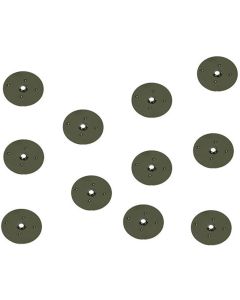 1973-1975 Corvette Hood Insulation Retainer Chrome 11-Piece	