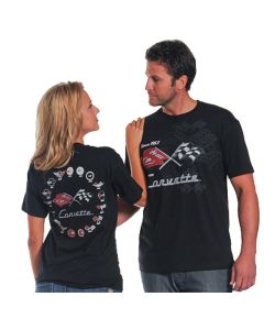 Corvette T-Shirt, Corvette Since 1953 Emblems