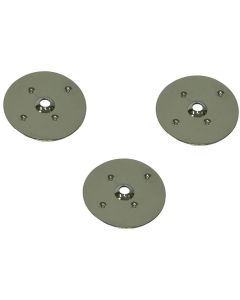 Corvette Retainer,Hood Insulation,Chrome,3 Piece,1969, 1978-1979