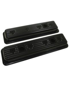 1986-1991 Corvette Black Valve Covers	