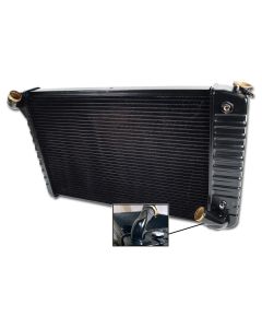 1969-1972 Corvette Brass Radiator 350ci Replacement With AutomaticTransmission	