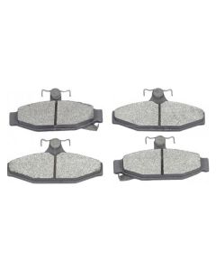 Brake Pads,Rr Semi Met,84-87