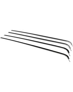 Door Window Felts, Stainless Steel Bead, 1956-1962