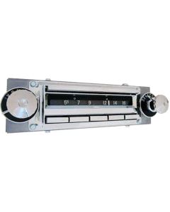 1956-1957 Corvette Antique Automobile Radio AM/FM Stereo with Bluetooth Wonderbar	