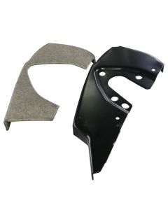 1963-1967 Corvette Headlight End Plate Inner Right	