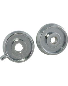 1966-1967 Corvette Radio Volume And Tuner Spacers	