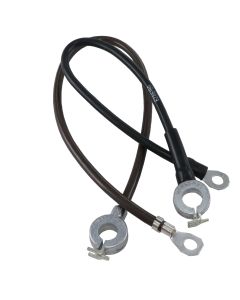 1966-1967 Corvette Spring Ring Battery Cables Small Block For Cars Without Air Conditioning	