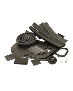 1963 Corvette Engine Compartment Seal Kit For Cars Without Air Conditioning	