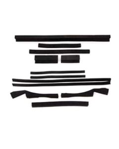 1974-1975 Corvette Radiator And Fan Shroud Seal Kit With Air Conditioning	