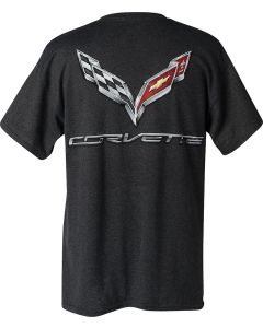 Corvette T-Shirt, C7 Flag Logo