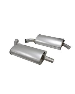 1969-1972 Corvette Mufflers 2" Aluminized	