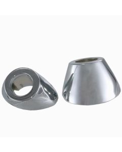 1958-1962 Corvette Windshield Wiper Bezels	