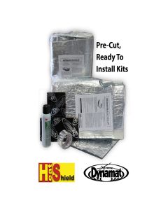 1953-1957 Corvette Quiet Ride Solutions Insulation Body Panel Kit Coupe	