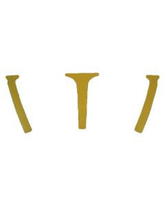 1963 Corvette Coupe Upper Rear Center Window Vinyl	