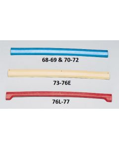 1968-1972 Corvette Coupe Rear Window Lower Trim  	