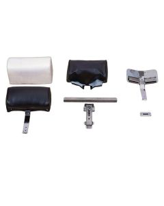 1967 Corvette Leather Headrest Assemblies          	